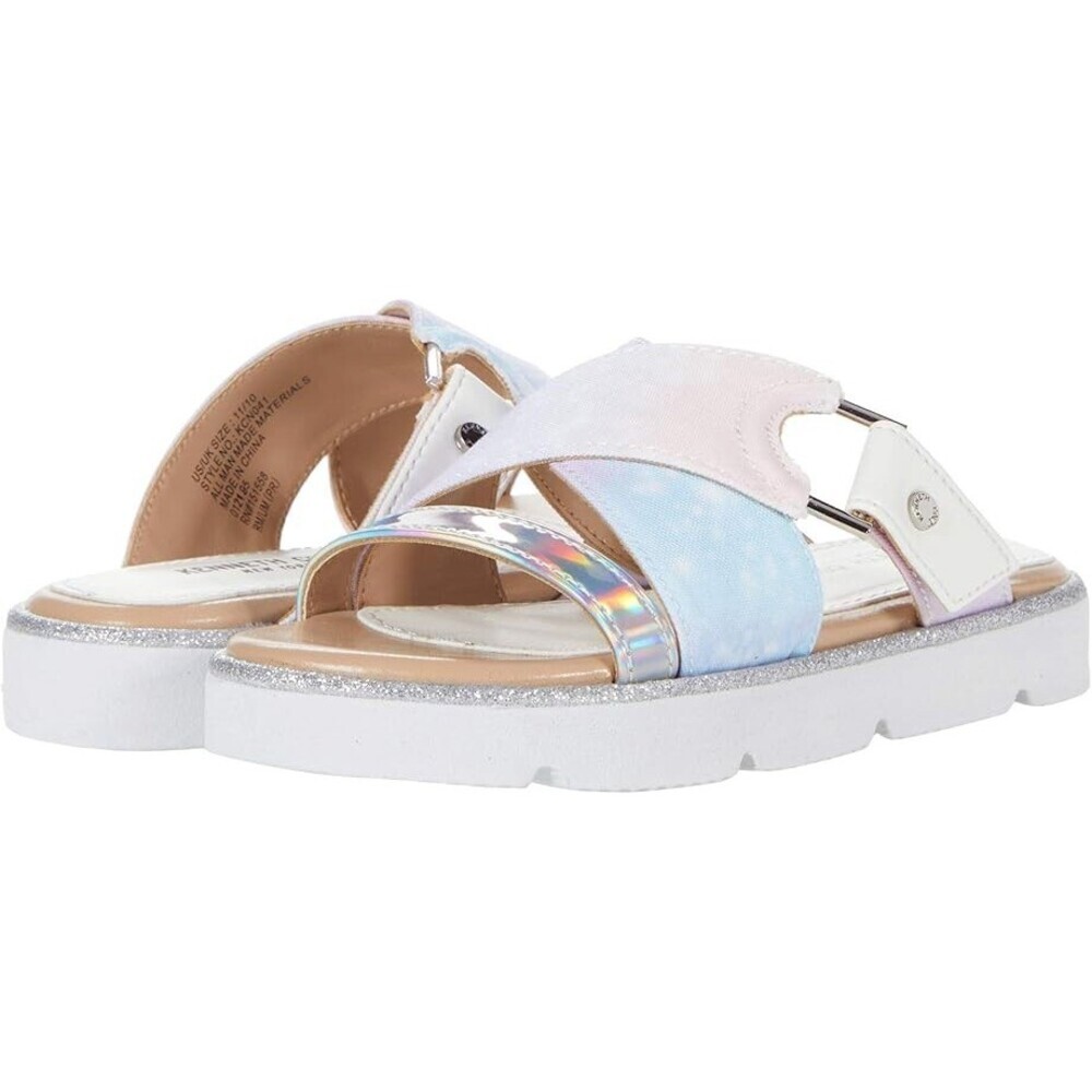 Kenneth Cole New York Lavern Hayley Slide Kids US 1 Multi Slip On Sandals ZAP822